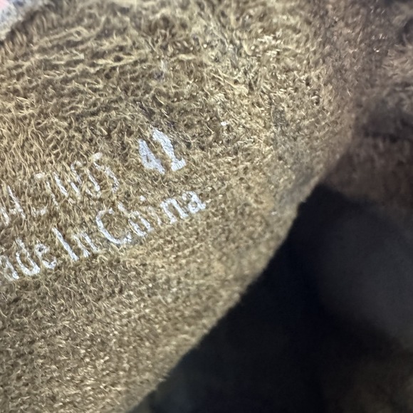 Womens Fly London Multicolor Patchwork Leather Platform Wedge Ankle Boot Size 42 - Picture 8 of 8